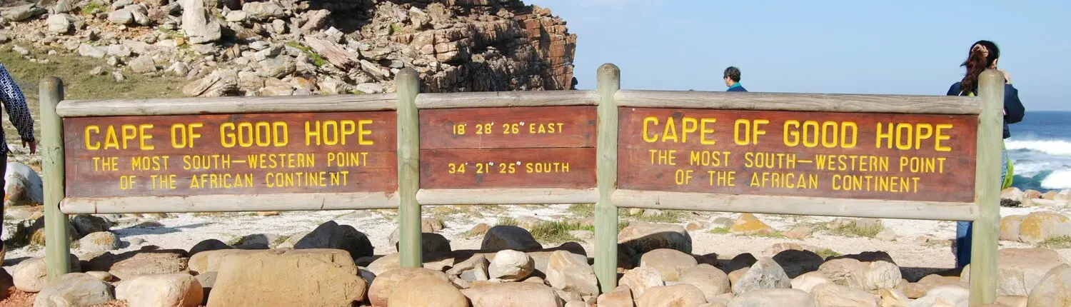 Cape of Good Hope Sign